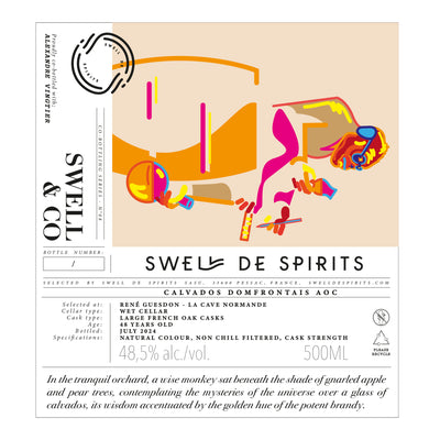 Swell de Spirits Swell & Co #8 Calvados René Guesdon 48ans 50cl