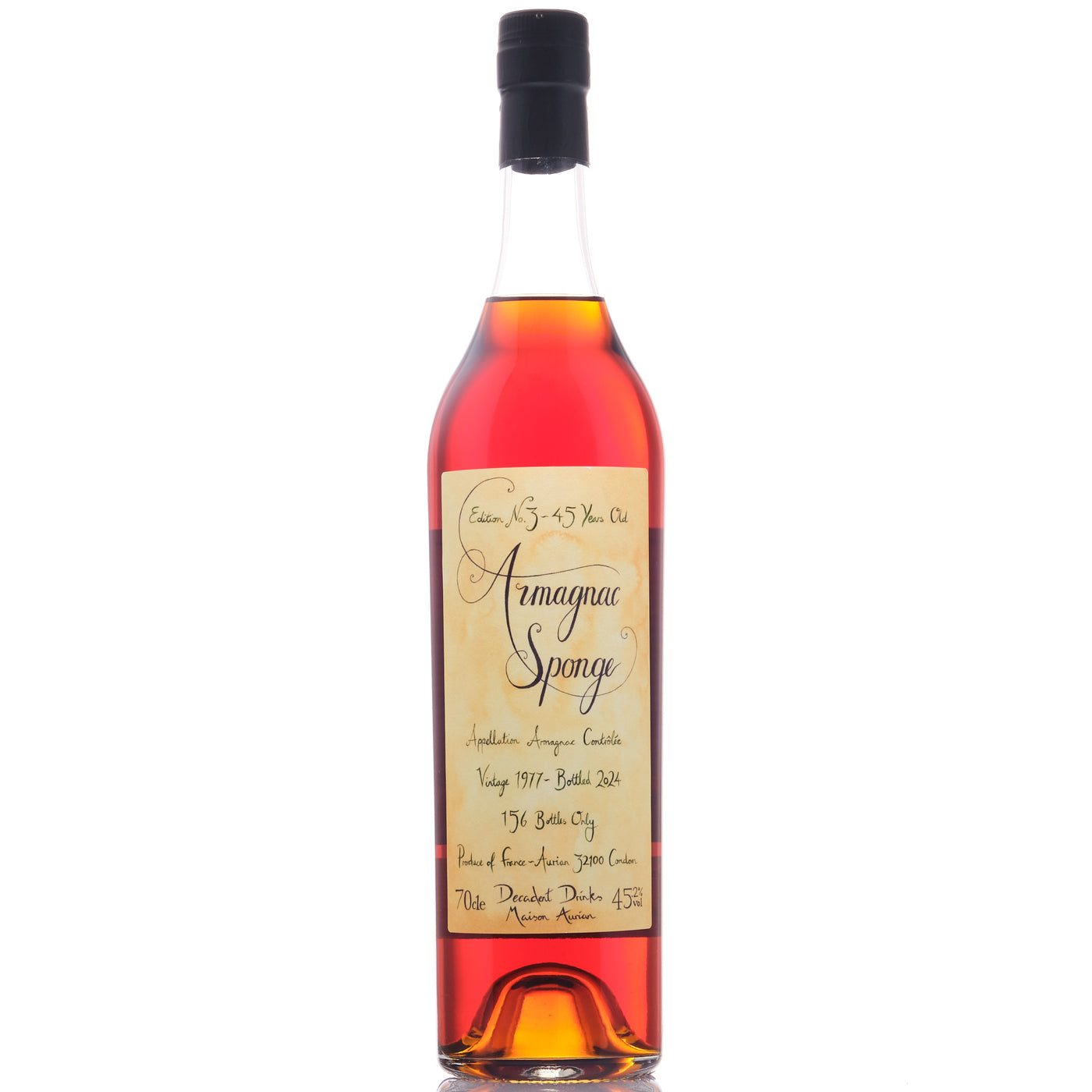 Armagnac Sponge #3 Aurian 1977 Bas Armagnac 45 Years Old 70cl