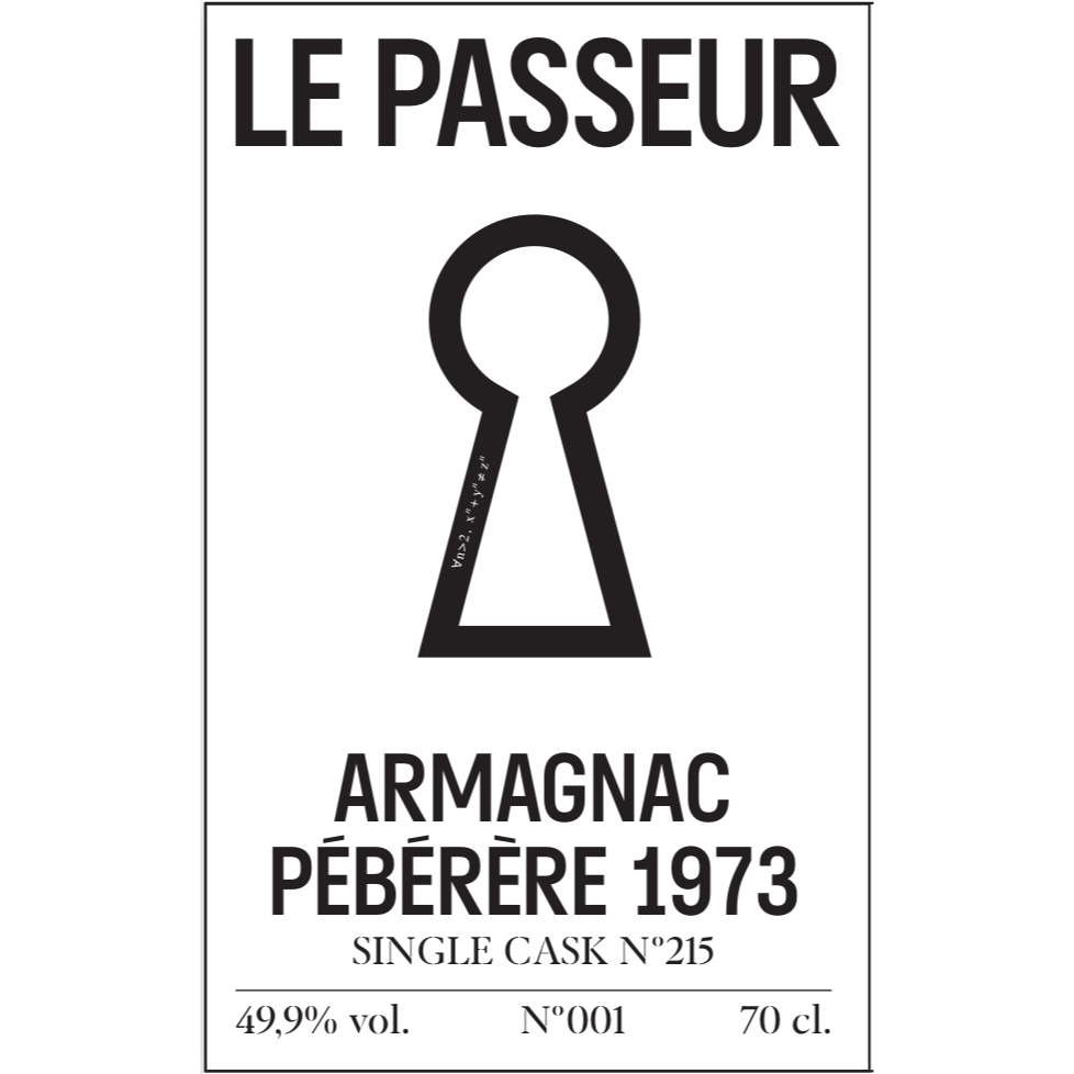 Le Passeur Château Pomès-Pébérère 1973 #215 70cl (04/2024)