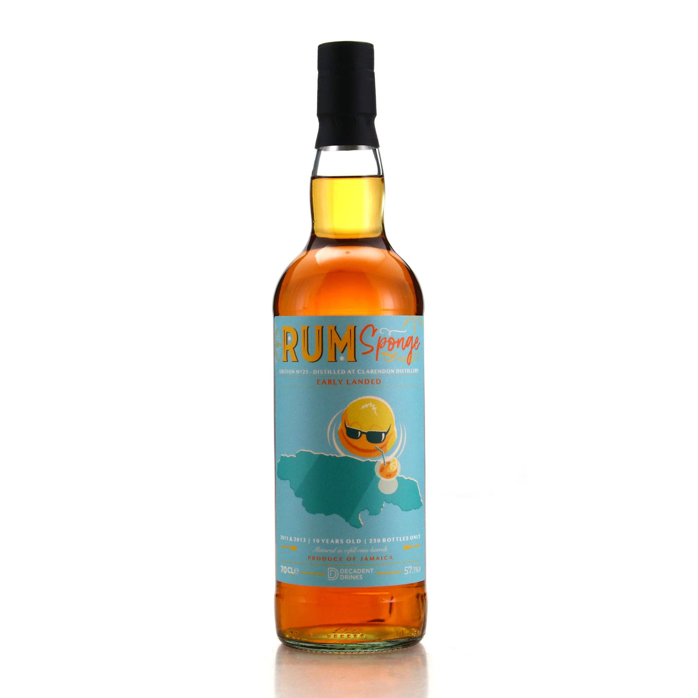 Rum Sponge #25 Clarendon 10 Years Old 70cl