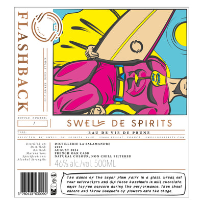 Swell de Spirits Flashback #11 La Salamandre Prune 2006 50cl