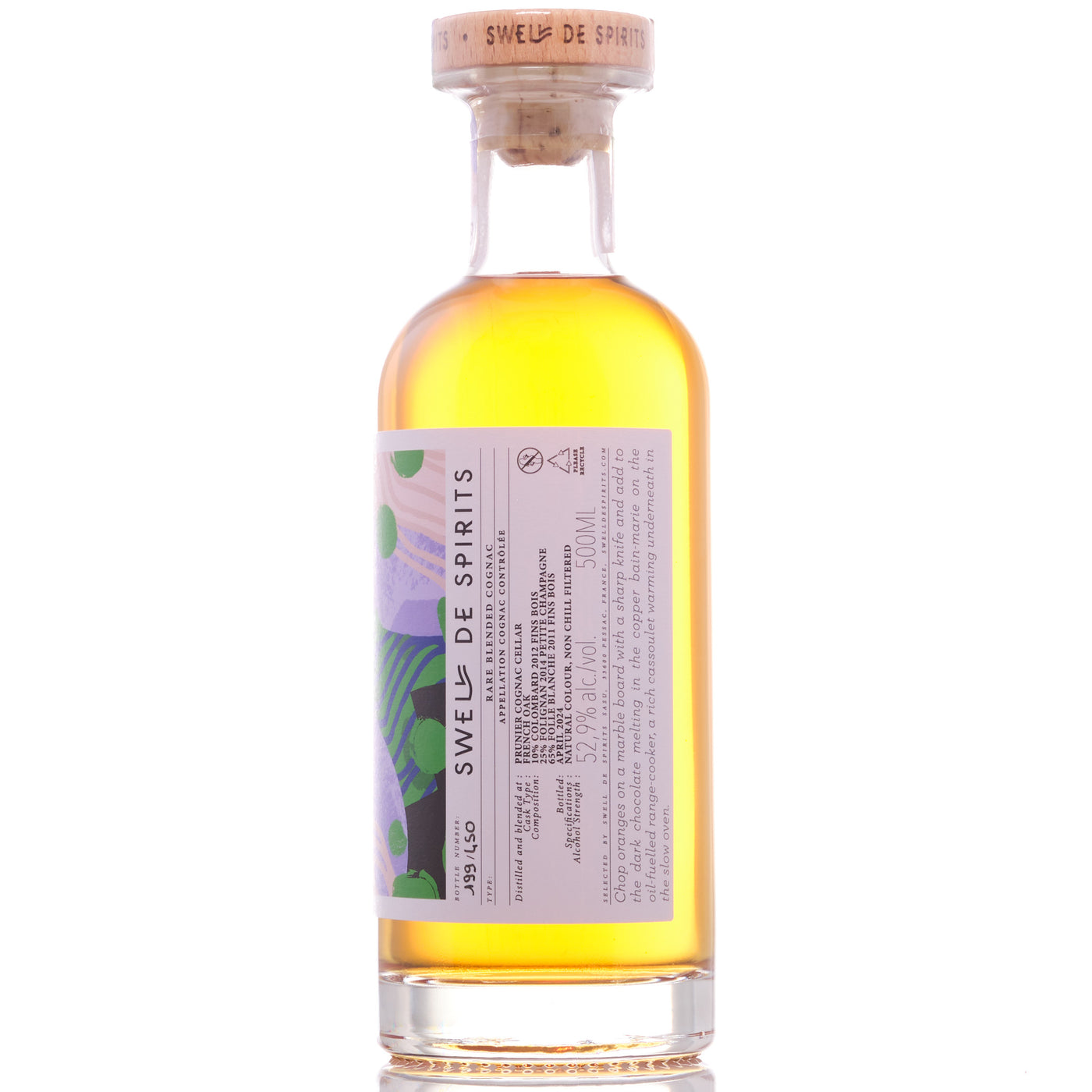 Swell de Spirits Wild Nature #8 Cognac Prunier Rare Blend 50cl